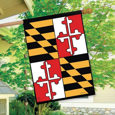 State Of Maryland House Flag 28" X 40" Briarwood Lane 4 State Of Maryland House Flag 28" X 40" Briarwood Lane - Image 2