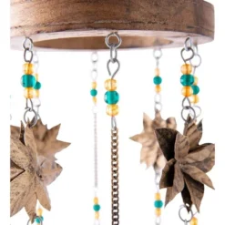 Wind & Weather Beaded Antiqued Bronze-Colored Poinsettia Blossom Wind Chime 10 Wind & Weather Beaded Antiqued Bronze-Colored Poinsettia Blossom Wind Chime -Sunnydaze Decor Store GUEST a377d38d d295 419c bf06 992ae34c3986