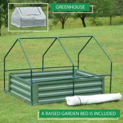 Aoodor Greenhouse With Raised Garden Beds -Sunnydaze Decor Store GUEST a3ad6d97 2e7f 4efb b234 ff7453f597ce