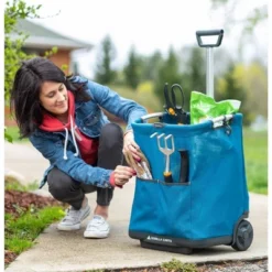 Gorilla Carts Collapsible Soft-Sided Folding Cart -Sunnydaze Decor Store GUEST a3d2f901 c253 4a0f a9d8 62cd5df6a300