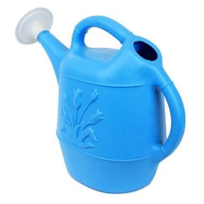 Union Products 63066 2 Gallon Plastic Indoor/Outdoor Watering Can W/ Tulip Design For Garden, Potted Plants, & Patio Pots, Caribbean Blue 3 Union Products 63066 2 Gallon Plastic Indoor/Outdoor Watering Can W/ Tulip Design For Garden, Potted Plants, & Patio Pots, Caribbean Blue
