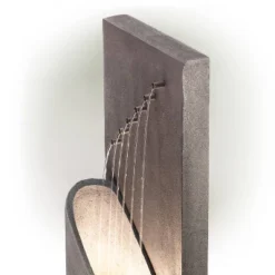 40" Resin Tranquil Infinity Fountain With 6 LED Lights Gray - Alpine Corporation -Sunnydaze Decor Store GUEST a4d1f29b 6ed3 400c 8440 ce3d6a3ee0ff