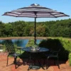 Sunnydaze Decor Sunnydaze Outdoor Aluminum Patio Umbrella, Tilt, And Crank - 9' -Sunnydaze Decor Store GUEST a4f037c7 d8ca 44cd 96f1 a9be3b0dcab9