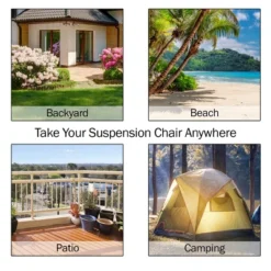 Pure Garden Folding Lounge Chairs – Portable Camping Or Lawn Chairs, Navy, Set Of 2 -Sunnydaze Decor Store GUEST a57063fd 65be 48c4 a8dc e564df816573