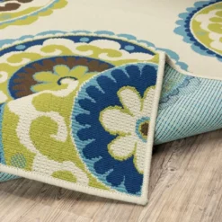 Cozumel Medallion Patio Rug -Sunnydaze Decor Store GUEST a6387167 47cd 47cc 9565 0405950d934b