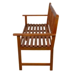 Northlight 48" Light Brown Acacia Wood Outdoor Patio Bench 8 Northlight 48" Light Brown Acacia Wood Outdoor Patio Bench -Sunnydaze Decor Store GUEST a698d819 409e 4515 b547 6862165858cc