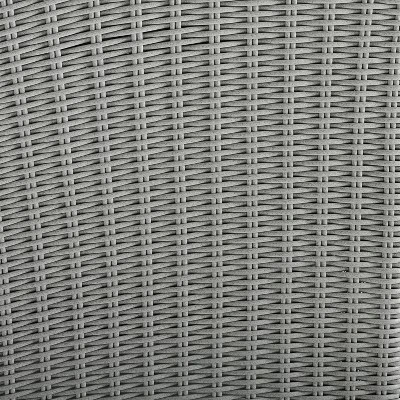 Bradenton 3pc Outdoor Wicker Sofa & 2 Ottoman Set - Navy/Gray - Crosley 7 Bradenton 3pc Outdoor Wicker Sofa & 2 Ottoman Set - Navy/Gray - Crosley - Image 5