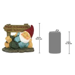 Design Toscano Irving Gnomlin Resting On His Laurels Garden Gnome Statue -Sunnydaze Decor Store GUEST a7423936 538c 48bf 890f 3e501571eab8