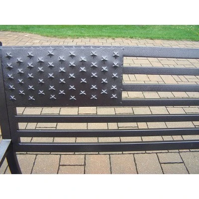 American Pride Outdoor Bench - Bronze - Oakland Living 3 American Pride Outdoor Bench - Bronze - Oakland Living