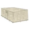 Plow & Hearth - Deluxe Outdoor Large Rectangle Table And Chairs Furniture Cover, Sand 2 Plow & Hearth - Deluxe Outdoor Large Rectangle Table And Chairs Furniture Cover, Sand -Sunnydaze Decor Store GUEST aa761bda c119 42b8 8918 9208756510b1