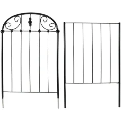 Sunnydaze Decor Sunnydaze Metal Wire Traditional Garden Trellis For Climbing Plants And Flowers - 32" H - Black - 2-Pack -Sunnydaze Decor Store GUEST aa8dd953 358e 4d51 a57d adb372894db3