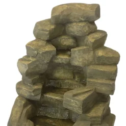 Sunnydaze Decor Sunnydaze 37"H Electric Fiberglass Stone Falls Waterfall Outdoor Water Fountain 13 Sunnydaze Decor Sunnydaze 37"H Electric Fiberglass Stone Falls Waterfall Outdoor Water Fountain -Sunnydaze Decor Store GUEST aaea7594 e6ff 4562 9514 316e5a969fb0