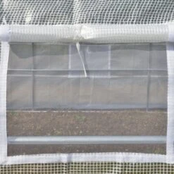 Outsunny Walk-In Greenhouse Tunnel, Large Gardening Plant Hot House With 12 Windows And Zipper Doors For Outdoor, Backyard -Sunnydaze Decor Store GUEST ab5d4a64 061e 44f6 900d 469f30f07c33