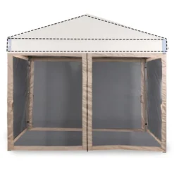 Aoodor Canopy Mesh Sidewall Replacement With 2 Side Zipper For 10' X 10' Pop Up Canopy Tent (Mosquito Net Only) -Sunnydaze Decor Store GUEST ac4b0f11 b275 4f4d 9f48 ea3ced07289b