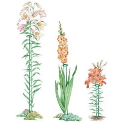 24" Single Stem Supports, Set Of 3