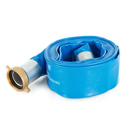 Apache 98138040 2 Inch Diameter 25 Foot Length 70 PSI Polyester-Reinforced PVC Lay Flat Pool Sump Pump Hose With Aluminum Pin-Lug Connection, (2 Pack) 4 Apache 98138040 2 Inch Diameter 25 Foot Length 70 PSI Polyester-Reinforced PVC Lay Flat Pool Sump Pump Hose With Aluminum Pin-Lug Connection, (2 Pack) - Image 2