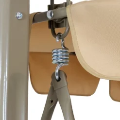 Sunnydaze Decor Sunnydaze Outdoor 3-Person Steel Patio Swing With Adjustable Canopy And Tufted Cushions, Beige 16 Sunnydaze Decor Sunnydaze Outdoor 3-Person Steel Patio Swing With Adjustable Canopy And Tufted Cushions, Beige -Sunnydaze Decor Store GUEST ae92f669 794b 43f5 8134 85d28a9c5eca