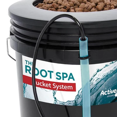 Active Aqua Root Spa 5 Gallon Hydroponic 4 Bucket Deep Water Culture Grow Kit System With Multi-Purpose Air Hose And Air Pump, Black (2 Pack) 5 Active Aqua Root Spa 5 Gallon Hydroponic 4 Bucket Deep Water Culture Grow Kit System With Multi-Purpose Air Hose And Air Pump, Black (2 Pack) - Image 3