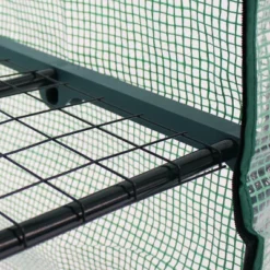 Sunnydaze Decor Sunnydaze Outdoor Portable Growing Rack 2-Tier Greenhouse With Roll-Up Door - 2 Shelves - Green -Sunnydaze Decor Store GUEST b0303dc1 91cb 46f3 8438 9ba1c97ba2fe