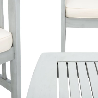 Rocklin 4pc Living Set - Gray/Beige/Navy - Safavieh 6 Rocklin 4pc Living Set - Gray/Beige/Navy - Safavieh - Image 4