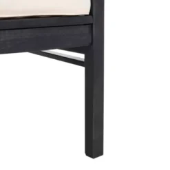 Carson 4pc Outdoor Set - Black/White - Safavieh -Sunnydaze Decor Store GUEST b1e1dc56 3c9d 4a85 96a0 7a40f2b356fa