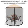 Nature Spring Patio Umbrella Mosquito Netting – Black -Sunnydaze Decor Store GUEST b2461ef9 9f25 44ea 8bf6 27371de63bc8