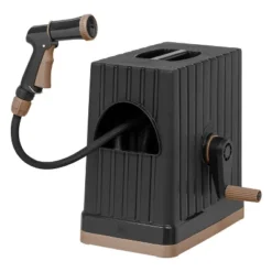 IRIS All-In-One Hideaway Sun Protective Portable And Retractable Hose Reel For 1/2" Hoses Storage Box, Black 20 IRIS All-In-One Hideaway Sun Protective Portable And Retractable Hose Reel For 1/2" Hoses Storage Box, Black -Sunnydaze Decor Store GUEST b2b53db8 a0ce 4cdd 8514 787870099ddd