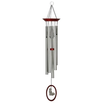 Woodstock Wind Chimes Signature Collection, Wind Fantasy Chime, 24'' Silver Wind Chime 12 Woodstock Wind Chimes Signature Collection, Wind Fantasy Chime, 24'' Silver Wind Chime - Image 10