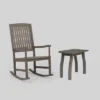 Arcadia 2pc Acacia Wood Rocking Chair And Side Table Set Gray - Christopher Knight Home 1 Arcadia 2pc Acacia Wood Rocking Chair And Side Table Set Gray - Christopher Knight Home -Sunnydaze Decor Store GUEST b2cd1c7e dfce 4b60 b05e ac8b3873148d