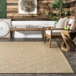 NuLOOM Ray Diamond Indoor/Outdoor Patio Area Rug -Sunnydaze Decor Store GUEST b40cf522 a1cf 480f a3c6 949b47998ec2