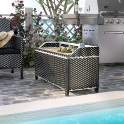2pc Maksville Aluminum Patio Loveseat & Storage Bench - MiBasics 25 2pc Maksville Aluminum Patio Loveseat & Storage Bench - MiBasics -Sunnydaze Decor Store GUEST b4aa0233 568c 48bd 91ef 2f8ad1c66b5e