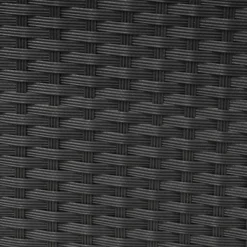 6pc Wicker Patio Conversation Set With Glass Table Ottomans & Cushions - Black/Dark Gray - GODEER -Sunnydaze Decor Store GUEST b4c0f63b 3700 4ee7 bffe c377ff400d66