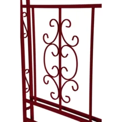 Evergreen Montebello Iron Garden Arbor, Americana Red- 53 X 84 X 23 Inches Fade And Weather Resistant Outdoor Decor 13 Evergreen Montebello Iron Garden Arbor, Americana Red- 53 X 84 X 23 Inches Fade And Weather Resistant Outdoor Decor -Sunnydaze Decor Store GUEST b4c7f4b4 b170 4180 a100 0e7668eabfdf
