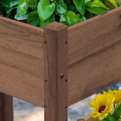 Outsunny 73" X 18" X 32" Raised Garden Bed W/ Three Elevated Planter Box, Freestanding Wooden Plant Stand For Vegetables, Herb, Flowers, Coffee -Sunnydaze Decor Store GUEST b5082cc9 cae4 4a07 bf96 288403fc83b0