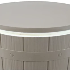 Sunnydaze Decor Sunnydaze Faux Wood Design Patio Bar Cooler Table With Height-Adjustable Tabletop - Driftwood 13 Sunnydaze Decor Sunnydaze Faux Wood Design Patio Bar Cooler Table With Height-Adjustable Tabletop - Driftwood -Sunnydaze Decor Store GUEST b52fdf0c 7df2 4e0f 9b5f 7d960601d2cb