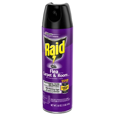 Raid Flea Killer Plus Carpet & Room Spray - 16oz 5 Raid Flea Killer Plus Carpet & Room Spray - 16oz - Image 3