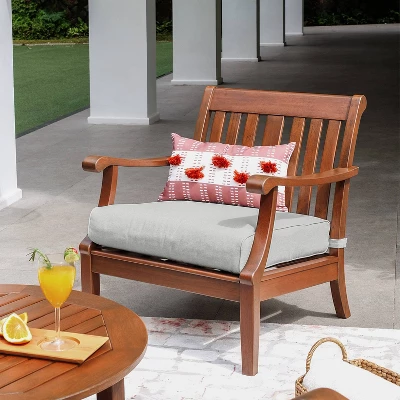 Sopra 3pc Wood Patio Chat Set - Cambridge Casual 3 Sopra 3pc Wood Patio Chat Set - Cambridge Casual