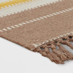 5'x7' Textural Stripe Rectangular Woven Outdoor Area Rug Light Pink - Threshold™ 6 5'x7' Textural Stripe Rectangular Woven Outdoor Area Rug Light Pink - Threshold™ -Sunnydaze Decor Store GUEST b6206606 df6d 4509 8605 eb8414c5e7ad