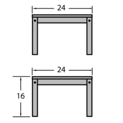 Adirondack Side Table - Highwood -Sunnydaze Decor Store GUEST b635818c 5719 43a1 8058 c030fce3808f