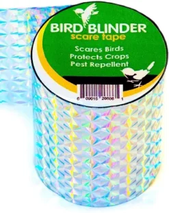 BIRD BLINDER The Original Bird Repellent Scare Tape 147Ft X 2In, Silver 9 BIRD BLINDER The Original Bird Repellent Scare Tape 147Ft X 2In, Silver -Sunnydaze Decor Store GUEST b6f723f8 c4a3 4acb ba2f 4c50b55566ae