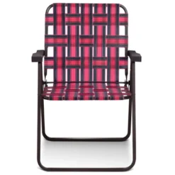 Costway 6pcs Folding Beach Chair Camping Lawn Webbing Chair Lightweight 1 Position Red -Sunnydaze Decor Store GUEST b70bf622 bedc 42ea 8d65 259353603467