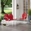 Griffith 2pc Outdoor Seating Set - Bright Red - Crosley 1 Griffith 2pc Outdoor Seating Set - Bright Red - Crosley -Sunnydaze Decor Store GUEST b76677e5 75c1 4bdc b8f7 85028cd13aab