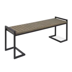 Hopkins Acacia & Iron Bench - Christopher Knight Home 10 Hopkins Acacia & Iron Bench - Christopher Knight Home -Sunnydaze Decor Store GUEST b7e287d9 6187 4986 afcb 546770ecad7d