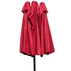 Tangkula 15 Ft Outdoor Patio Umbrella Double-Sided Shade Offset Wine Red 12 Tangkula 15 Ft Outdoor Patio Umbrella Double-Sided Shade Offset Wine Red -Sunnydaze Decor Store GUEST b898b23d f186 4182 97c6 9b44e33bc25f