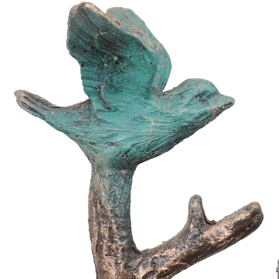 Sunnydaze Decor Sunnydaze Indoor Home Office Polyresin Perching Birds 3-Tiered Tabletop Water Fountain Feature - 12" 5 Sunnydaze Decor Sunnydaze Indoor Home Office Polyresin Perching Birds 3-Tiered Tabletop Water Fountain Feature - 12" - Image 3