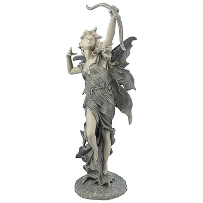 Design Toscano Rhiannon The Archer Garden Fairy Statue: Medium 4 Design Toscano Rhiannon The Archer Garden Fairy Statue: Medium - Image 2
