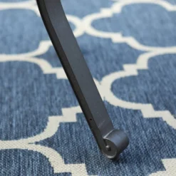 Outdoor Cast Aluminum Round Table With 1.97" Umbrella Hole - Brown - Captiva Designs -Sunnydaze Decor Store GUEST b988a1c1 0edc 4006 98bb 53fa995a93cb