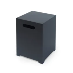 Thasos 10pc Acacia U-Shaped Farmhouse Sectional Sofa Set With Fire Pit - Gray/White/Dark Gray - Christopher Knight Home -Sunnydaze Decor Store GUEST b9dd7510 7a11 4fcb b2e4 32b4b9c32098