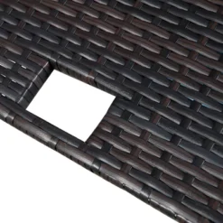 4pc Wicker Patio Sectional Seating Set With Cushions - Brown/Blue - GODEER 22 4pc Wicker Patio Sectional Seating Set With Cushions - Brown/Blue - GODEER -Sunnydaze Decor Store GUEST ba10ec22 ed91 451e 9f52 18ad1f52b35d