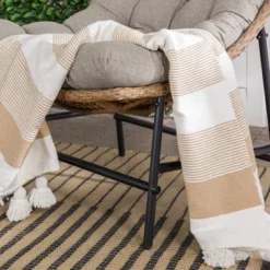 2pk Papasan Scoop Outdoor Patio Chair - Natural - Saracina Home 20 2pk Papasan Scoop Outdoor Patio Chair - Natural - Saracina Home -Sunnydaze Decor Store GUEST bb221ed9 5031 4822 a693 d68bf274dce0